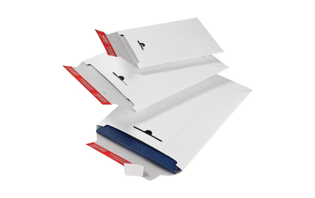 Büromaterial Enveloppe 17 x 24.5 x 3 cm, 100 pièces, Blanc