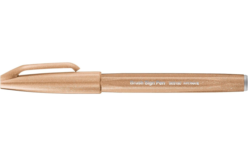 PENTEL Feutre Brush Sign Pen brun noy