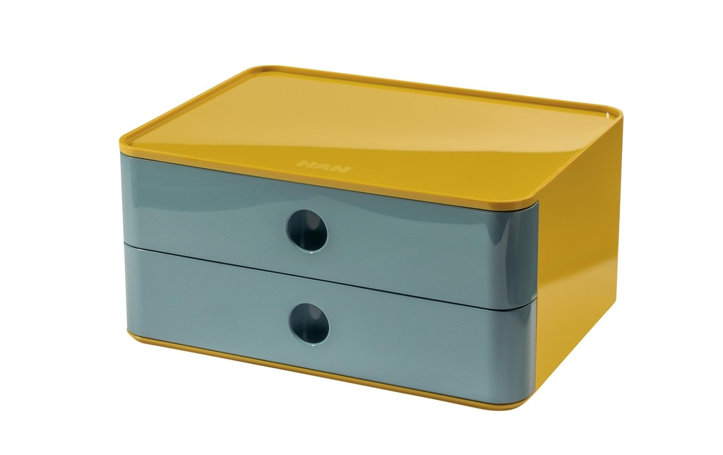 HAN Boîte à tiroirs Allison Smart-Box Plus 2 tiroirs, bleu