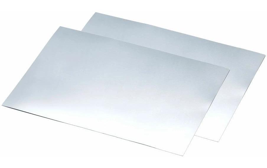 Tamiya Stickers en aluminium ultra-minces 2 pièces, 148 x 100 x 0.01 mm