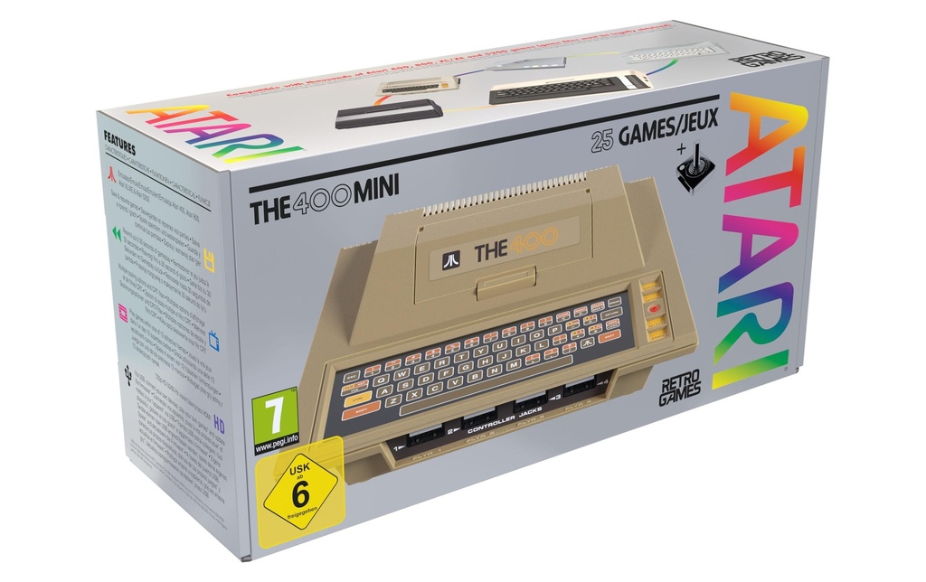 GAME Console de jeu Atari THE400 Mini