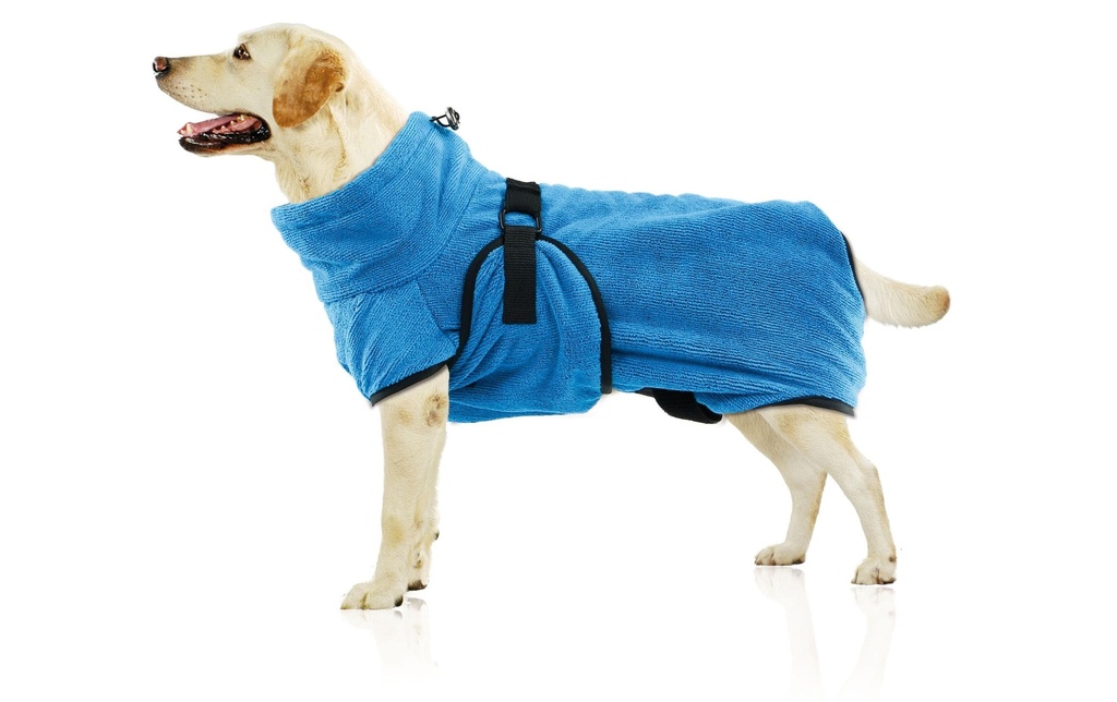 SwissPet Peignoir Wety, L, 53 cm, bleu