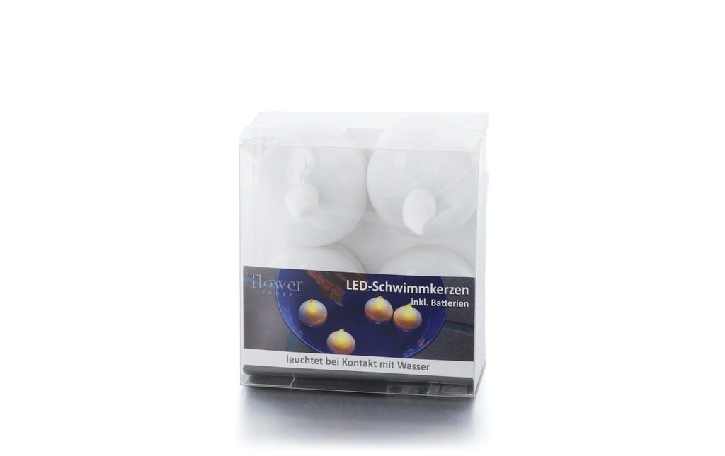 balthasar Bougies flottantes LED Outdoor Blanc