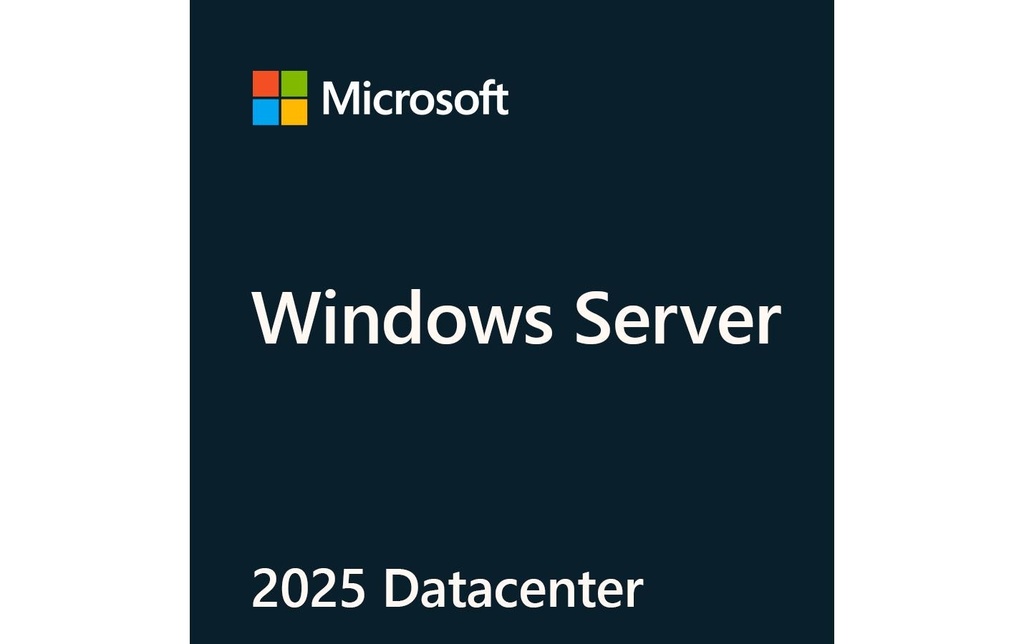 Microsoft Windows Server 2025 Datacenter 16 Core, OEM, allemand