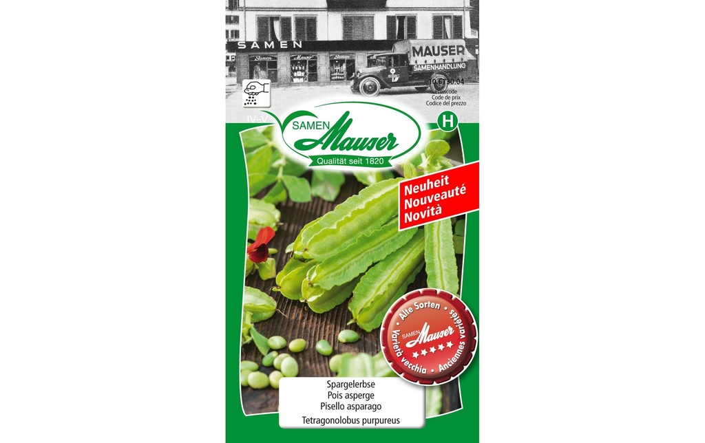 Samen Mauser Semence Pois d'asperge
