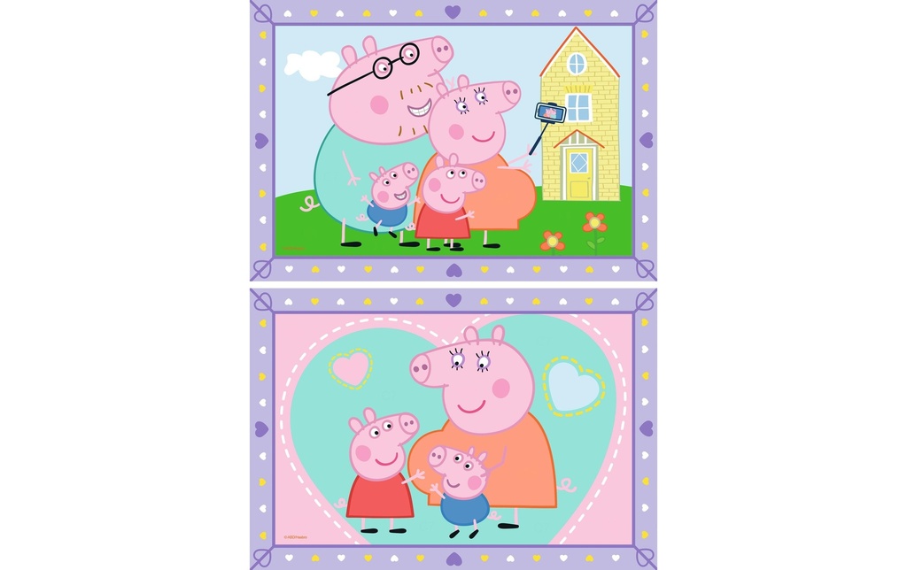 Ravensburger Peinture avec chiffres CreArt – La famille Peppa