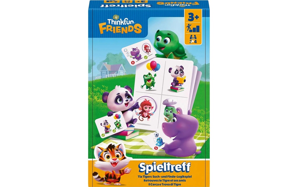Thinkfun ThinkFun Friends Spieltreff, à partir de 3 ans, 2-4 joueurs