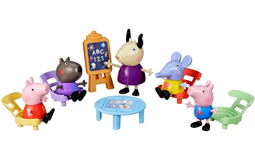 Hasbro Ensemble de pions Peppa's Playgroup