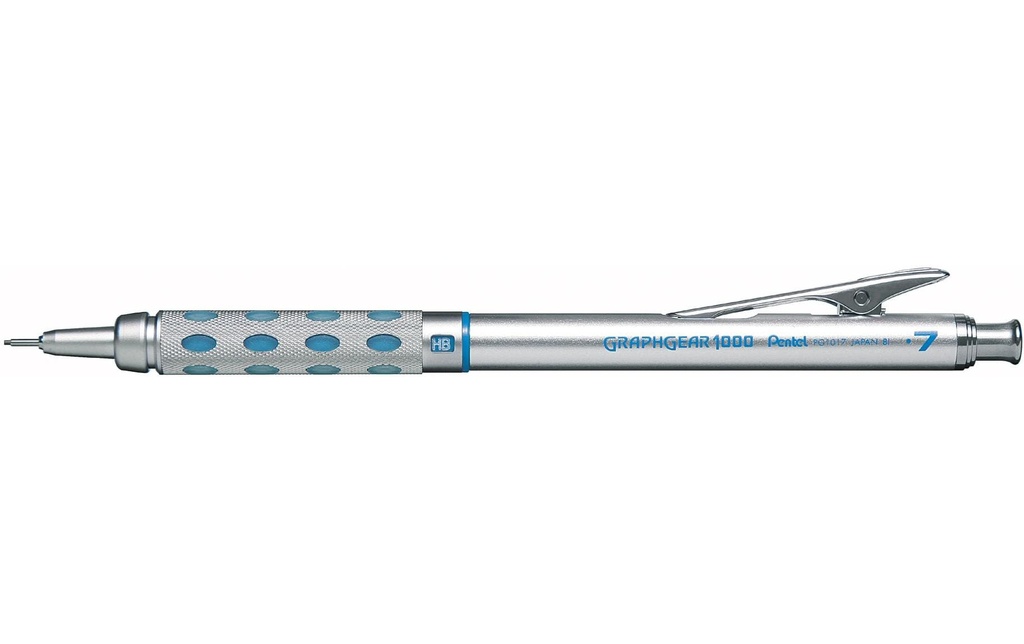 PENTEL Porte-mine Graphgear 0.7 argen