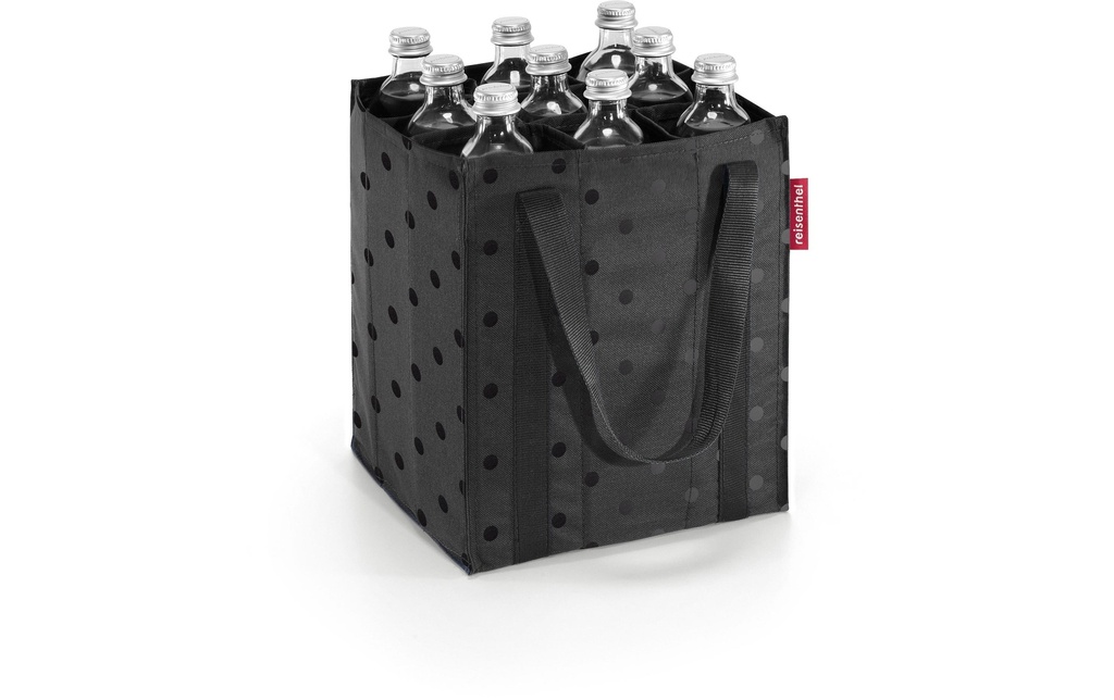 Reisenthel Sac à bouteilles Glossy Dots Black