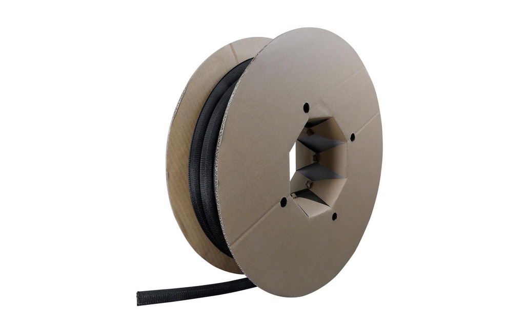 Label-the-cable Gaine de câble CABLE TUBE 25 m x Ø 4 cm Noir