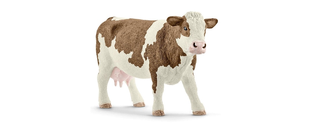 Schleich Figurine de jeu Farm World La vache Fleckvieh