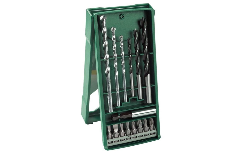 Bosch Kits de forets et de bits Mini-X-Line Mixed, 15 pièces