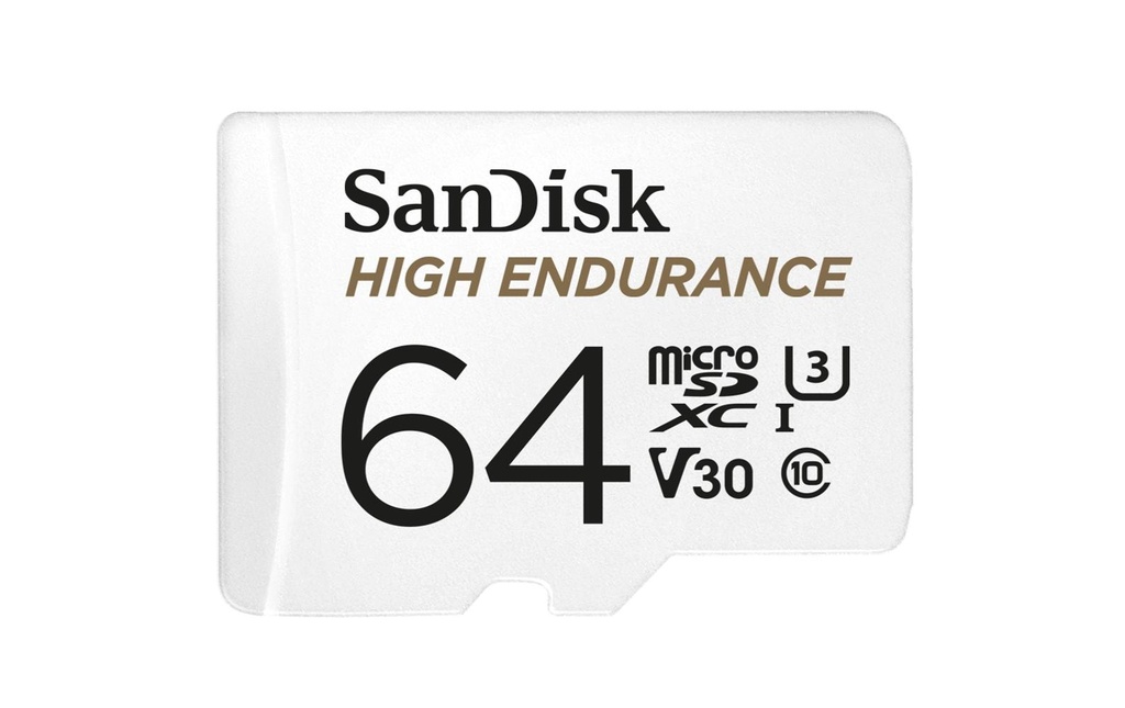 SanDisk Carte microSDXC High Endurance UHS-I 64 GB