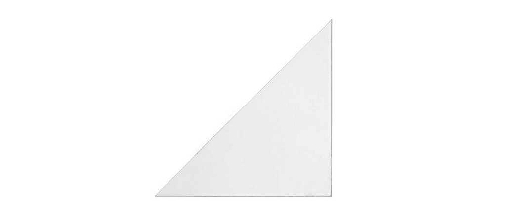 DURABLE Poche triangulaire Autocollant 140 x 140 mm, 100 pièces