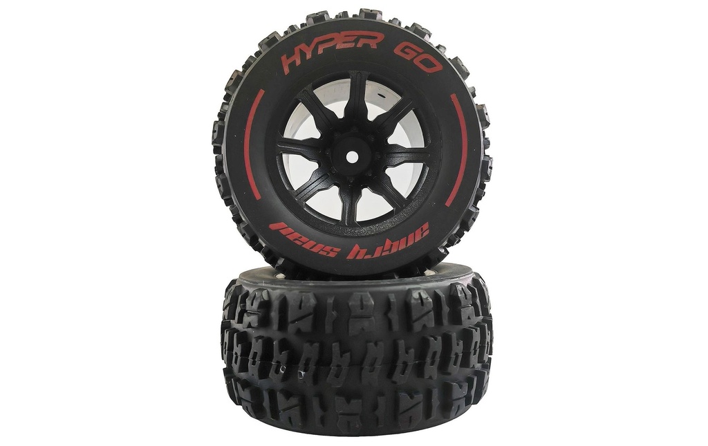 Amewi Roues complètes Truggy HyperGo 1:14, 2 pièces
