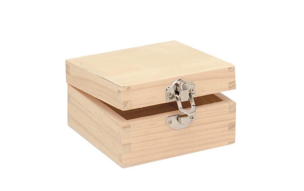 Glorex Article en bois Boîte avec fermeture