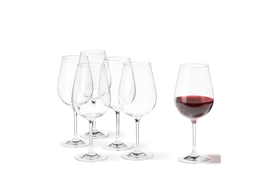 LEONARDO Verre à vin rouge Tivoli 700 ml, 6 Pièce/s, Transparent