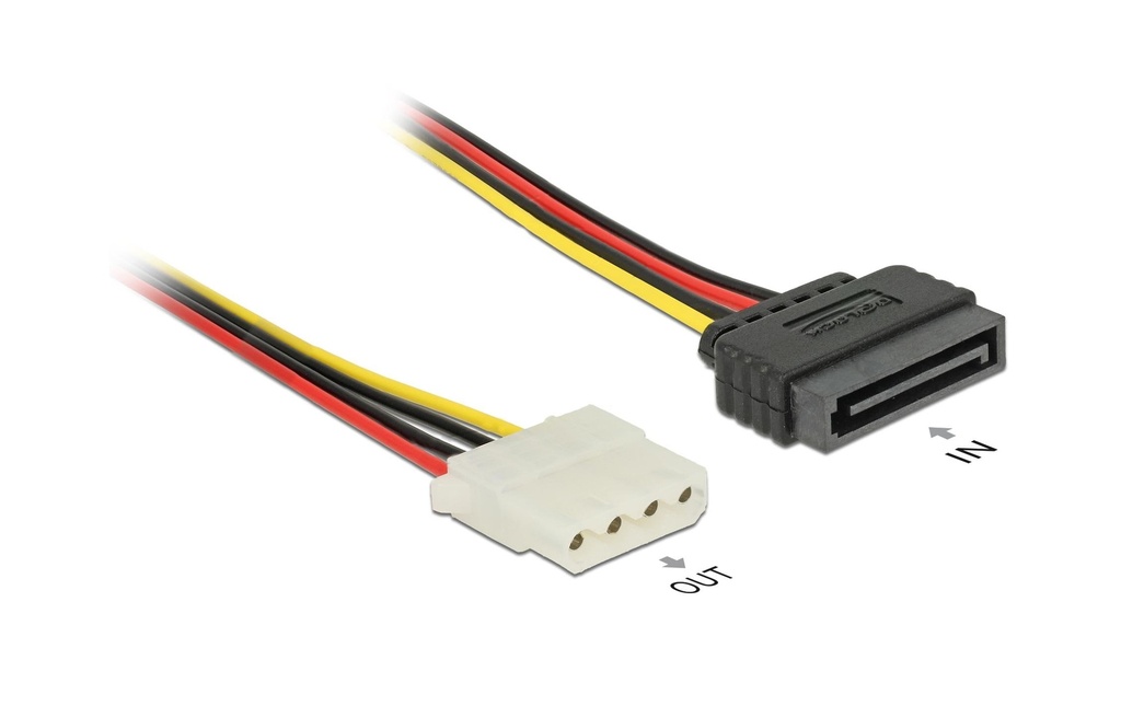 Delock Câble d’alimentation SATA – Molex 100 cm