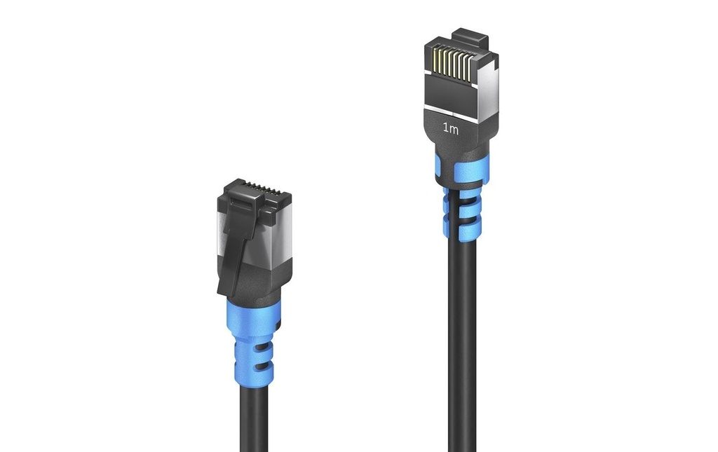 PureLink FlexInstall Câble patch Cat 6A, S/FTP, 0.3 m, Noir