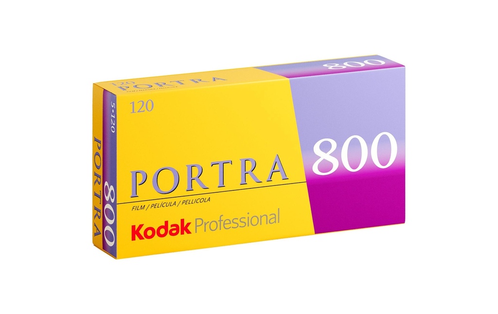 Kodak Portra 800 120 Paquet de 5