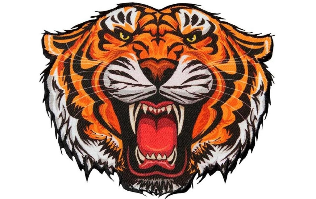 Mono-Quick Image thermocollante Tête de tigre 1 Pièce/s