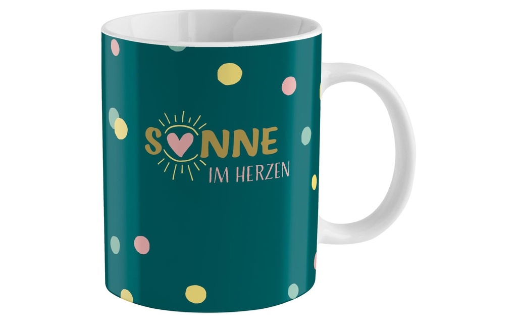 Sheepworld Tasse à café Sonne im Herzen 350 ml , 1 Pièce/s