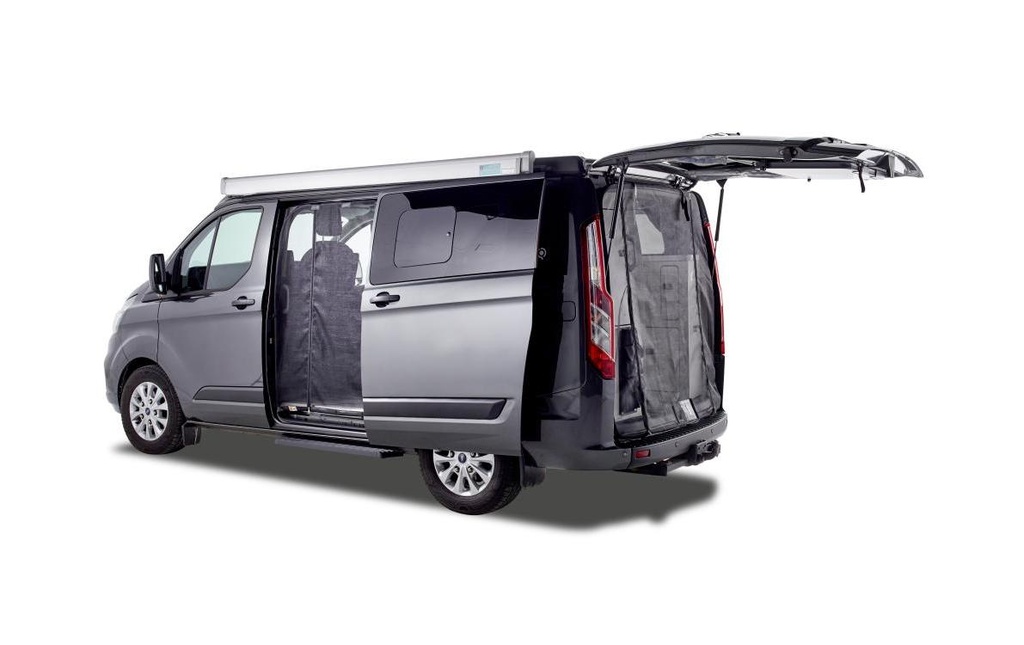 Van Quito Moustiquaire de porte coulissante, fine-mesh, gauche Ford Custom V710