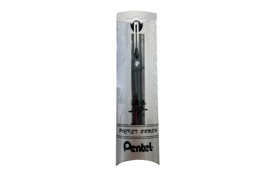 PENTEL Feutre Pocket Brush noir