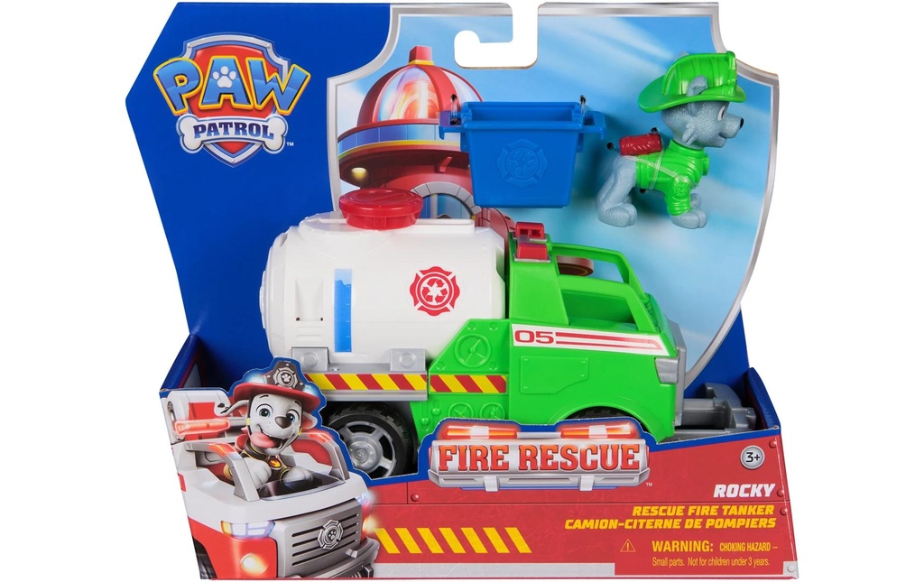 Spinmaster Paw Patrol Fire Rescue Rocky