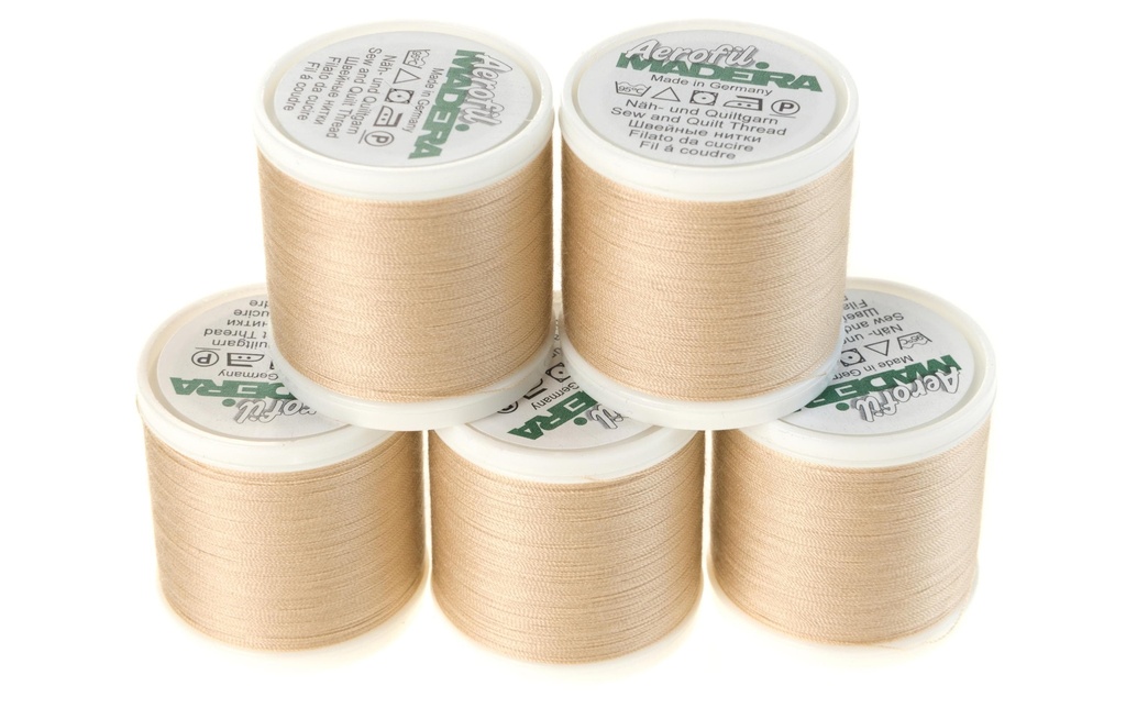Madeira Fil à coudre, à quilter et à surjeter Aerofil 120 Beige