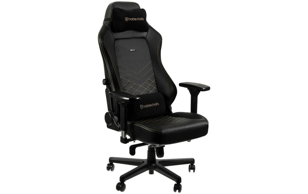 noblechairs Chaise de gaming HERO Noir/Doré