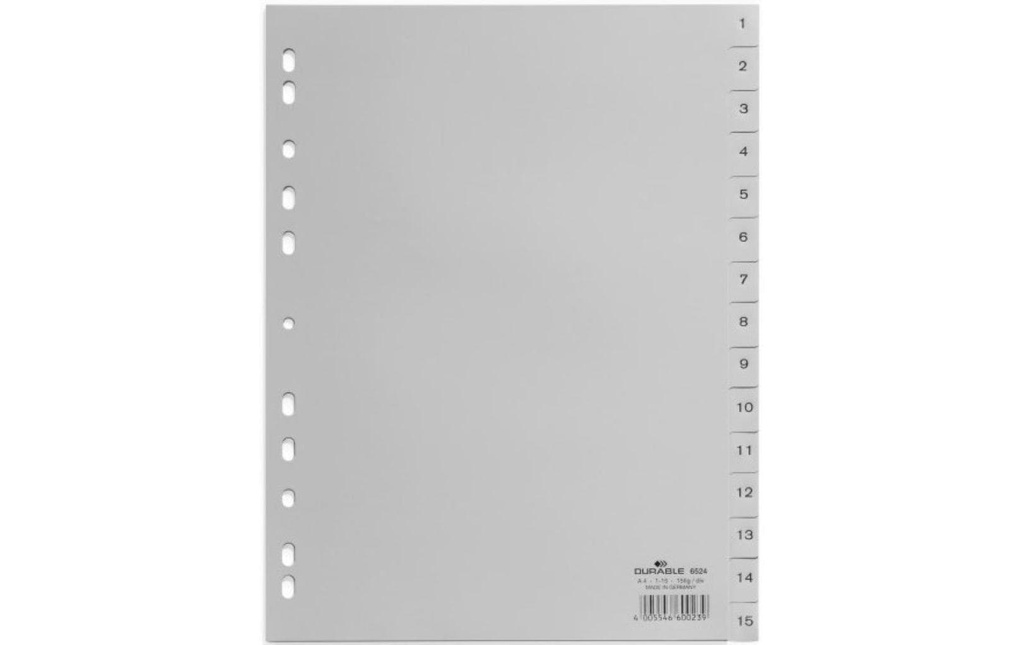 DURABLE Registre A4, 1-15