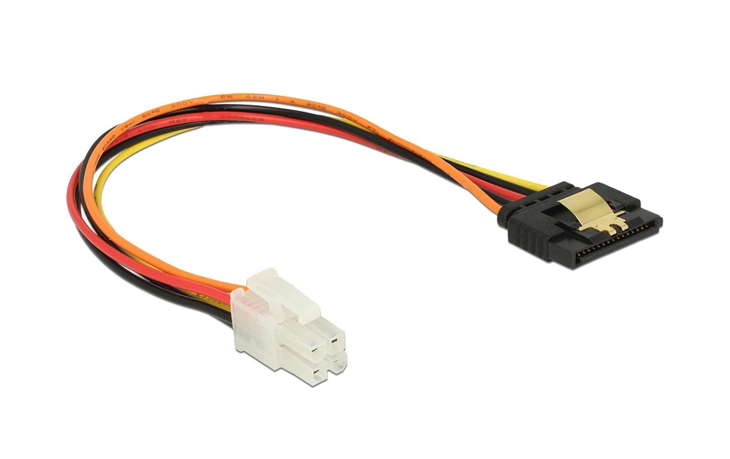 Delock Adaptateur électrique P4 4Pin - SATA 0,2 m, uniquement pour les cartes mères Lenovo