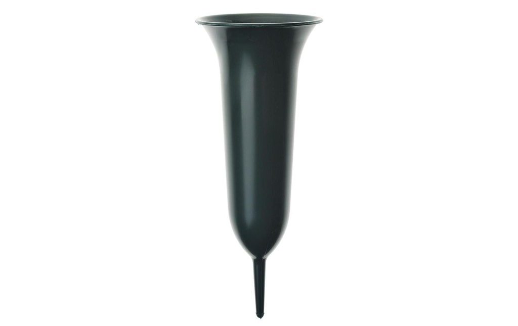 Opiflor Vase funéraire Trompus, 37 cm Vert foncé