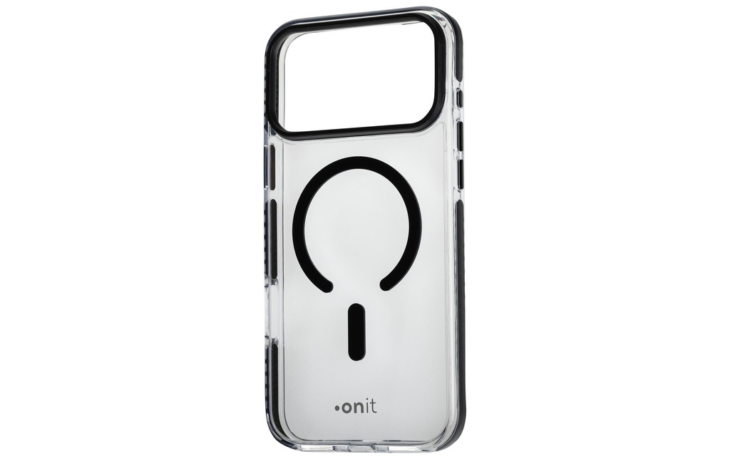 onit Coque arrière Armorix iPhone 17 Pro Max Noir transparent