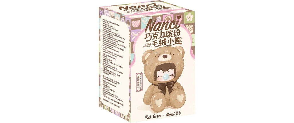 Rolife Nanci Ours en peluche – assorti