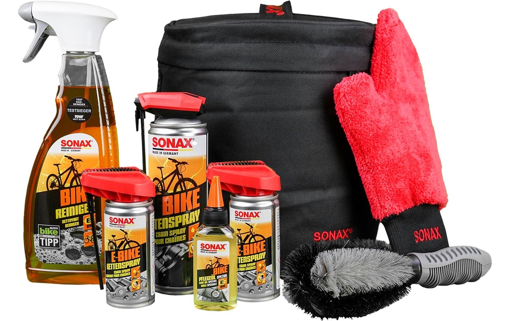 Sonax BIKE BORSA Pulizia+Cura Essenziale 1250 ml