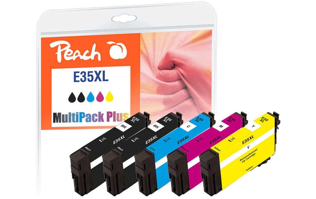 Peach Encre Epson No 35XL 2x BK, C, M, Y