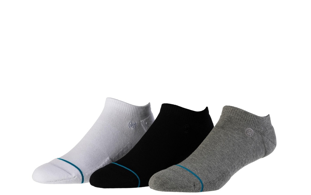 STANCE Chaussettes Icon Low Multi Lot de 3