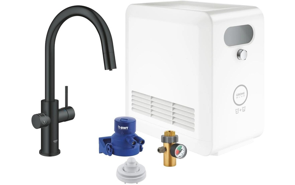 GROHE Robinetterie de cuisine Blue Professional Goulot C extractible