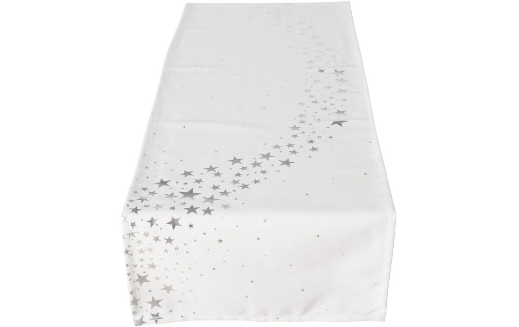 Boltze Chemin de table Lumineux textile, 140 x 40 cm