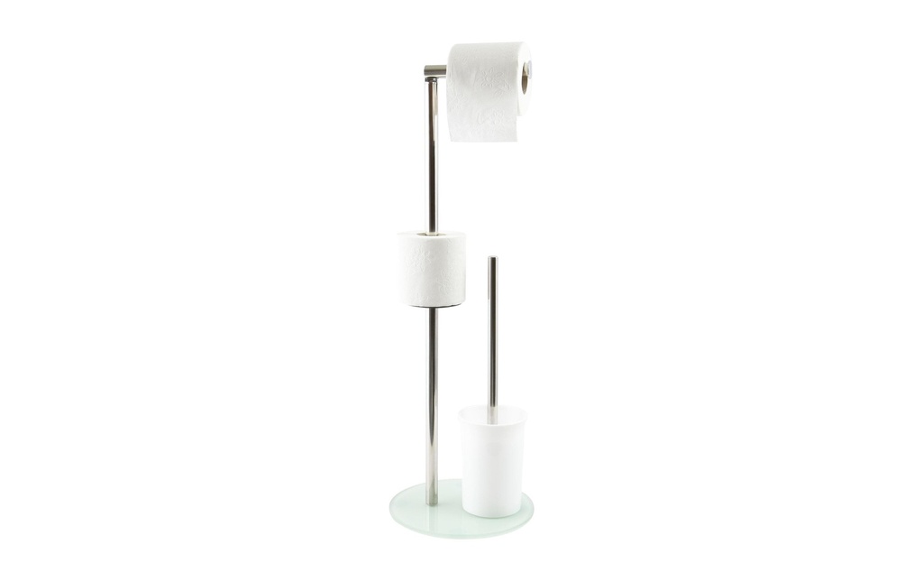 MSV Accessoires pour toilette Blanc