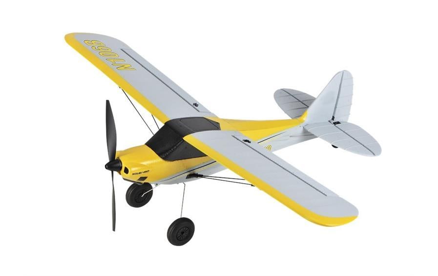 TOP-RC Entraîneur Mini Cub 450 mm, jaune, RTF