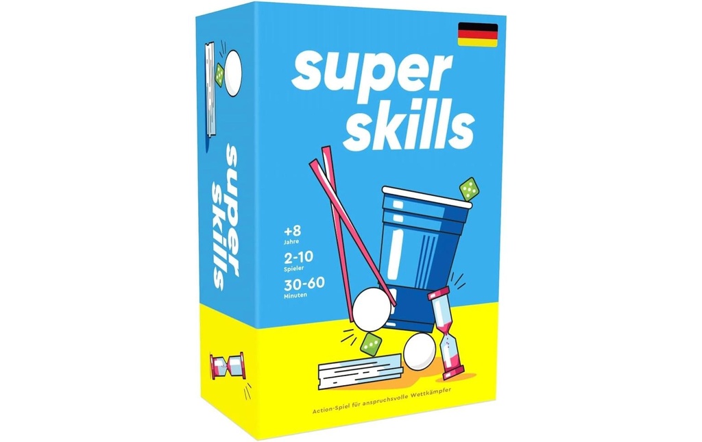THE WORLD GAME Party game Super Skills -DE-