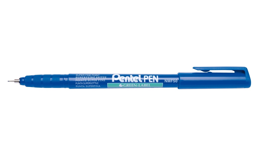 PENTEL Marqu.perm.GreenLabel 0.5 bleu