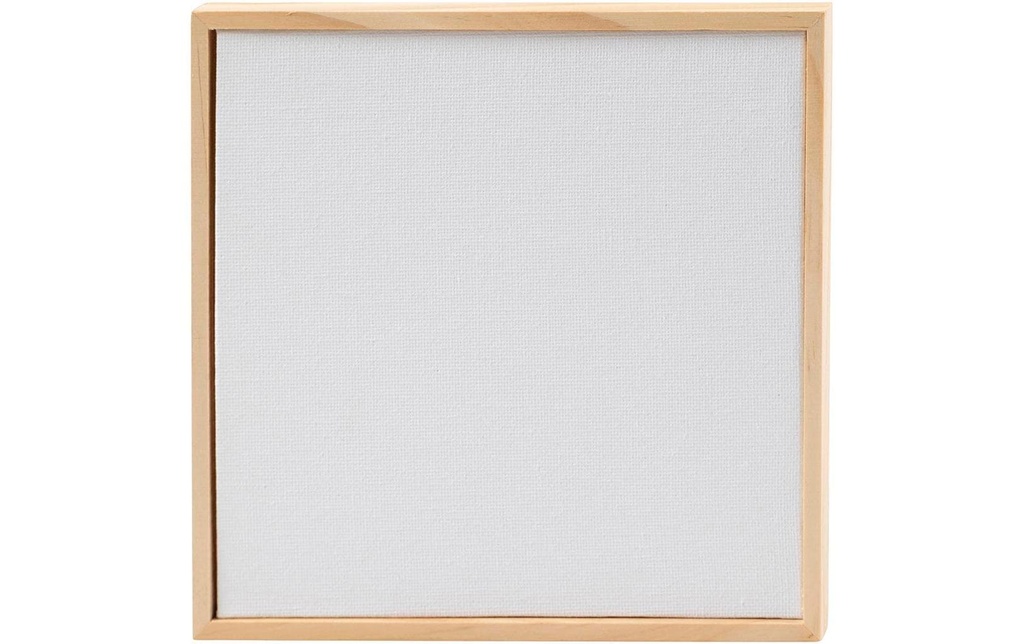 Creativ Company Châssis 15.8 x 15.8 cm, Blanc, 10 pièces