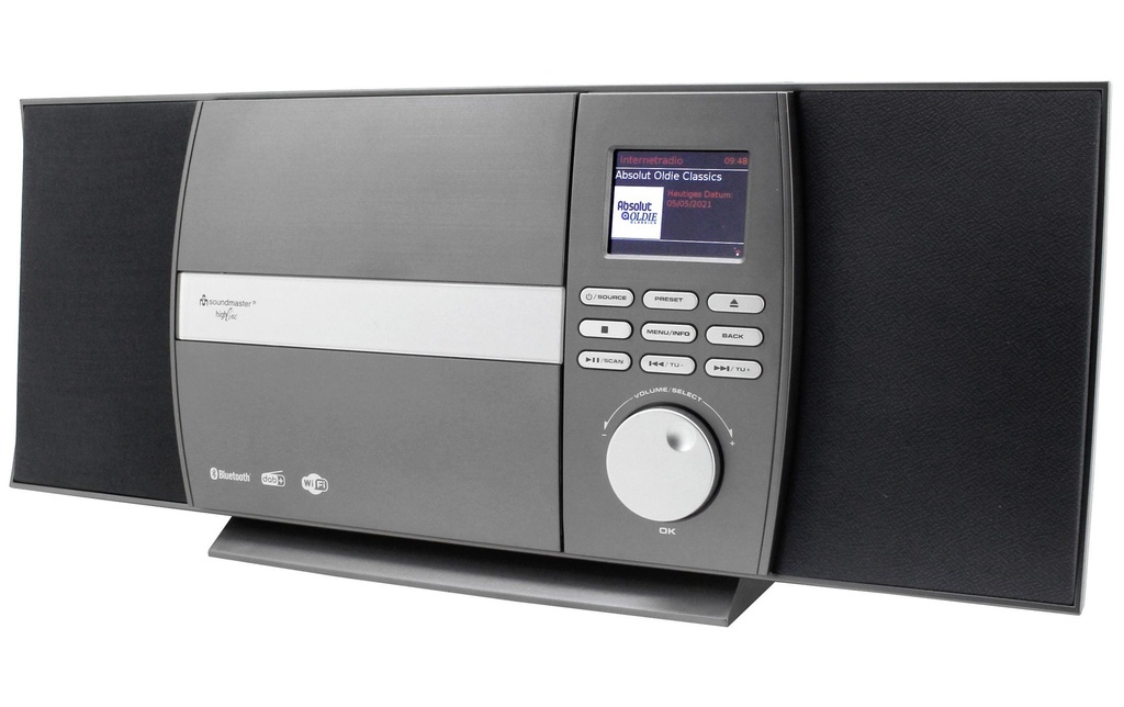 soundmaster Lecteur radio/CD ICD1010AN Argenté