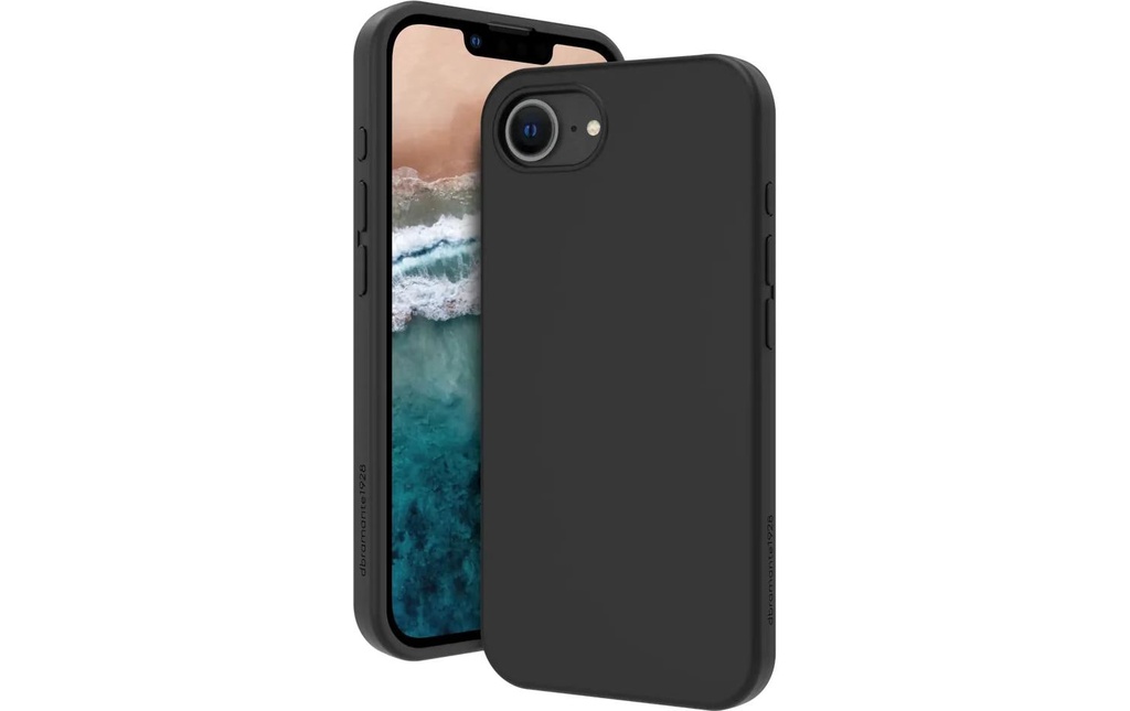 dbramante1928 Coque arrière Monaco iPhone 16e/iPhone 17e Night Black