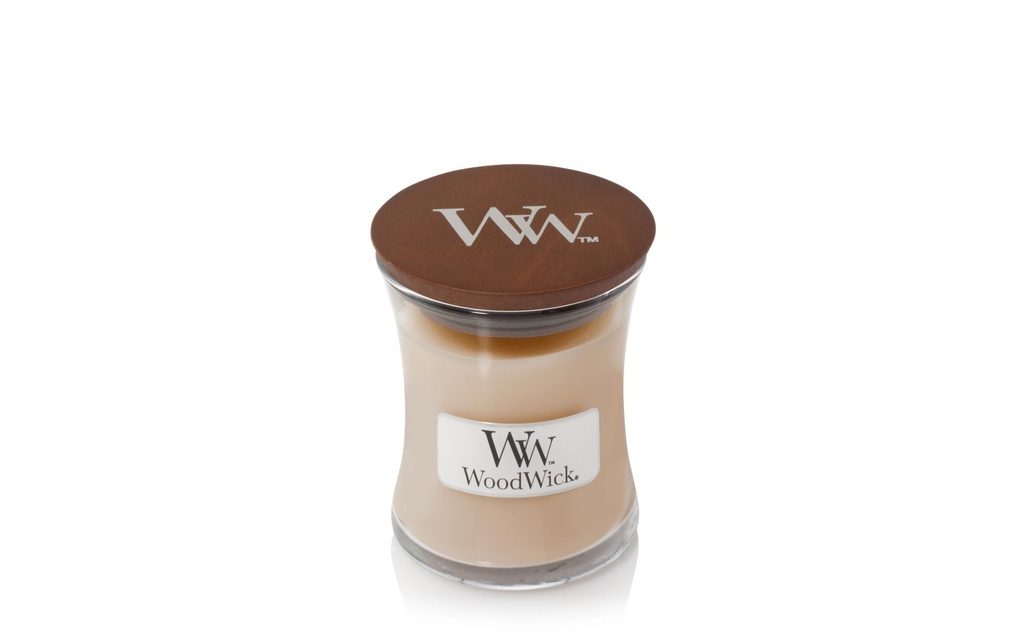 Woodwick Bougie parfumée White Honey Mini Jar